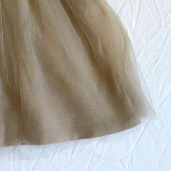 heirlooms by Polly Flinders pointelle knit & tulle dress 24 months baby girl - Picture 3 of 9